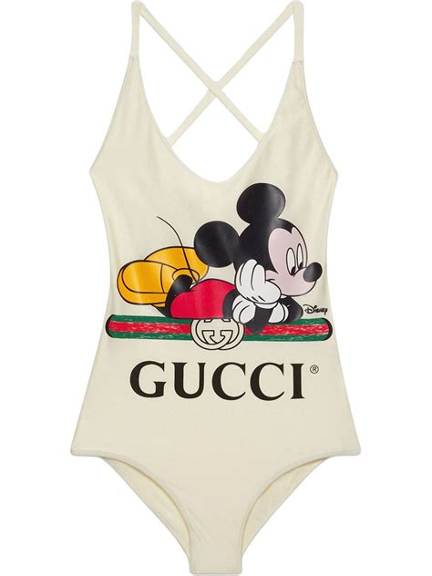 gucci mickey swimsuit|Gucci swimsuit not for swimming.